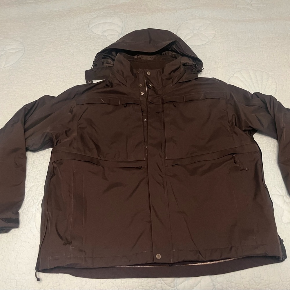 First Tactical Men’s Tactix 3-In-1 System  Jacket Black XXL Waterproof